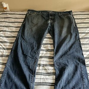 COOGI BLUE AND WHITE JEANS 👖